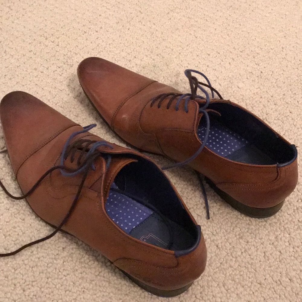 Ted Baker leather Derby shoes